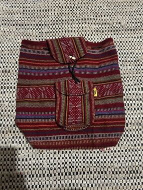 Baja joe multicolored tie backpack